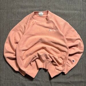 Champion Reverse Weave pink crewneck sweatshirt - M